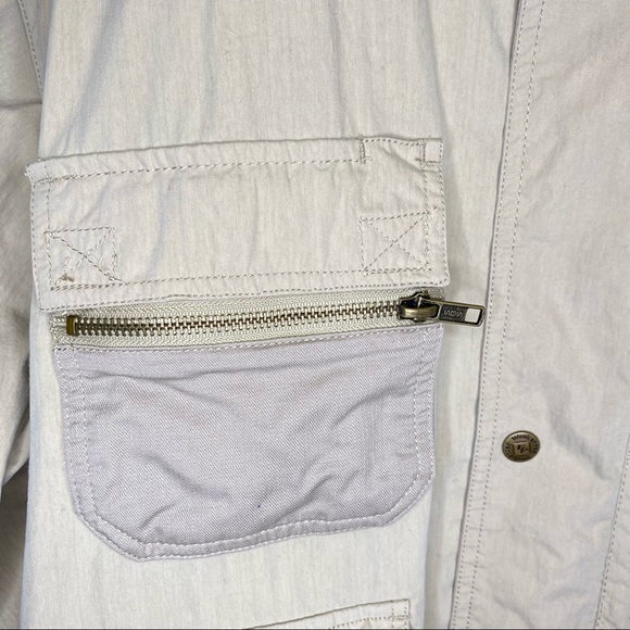 Weekender Traveler Men's Travel Convertible Jacket Correspondent Light Tan Large - Picture 5 of 16